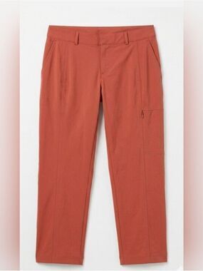 Kirkland Signature Dusty Pink Ankle Cropped Travel Pants, Size 8, NWT